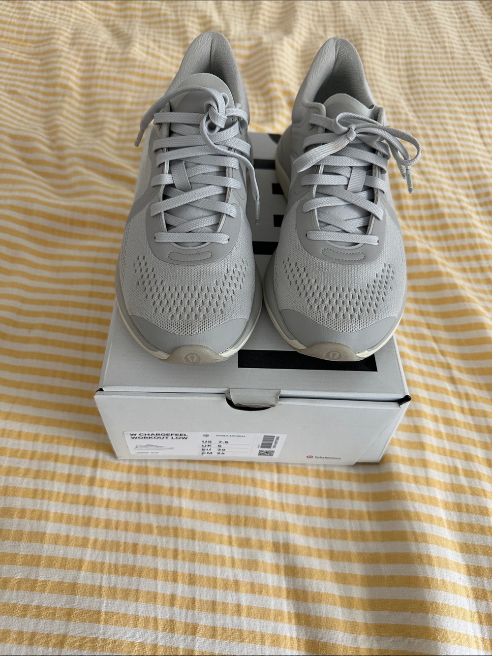 lululemon athletica Women’s Chargefeel workout Gray Performance Running Sneakers